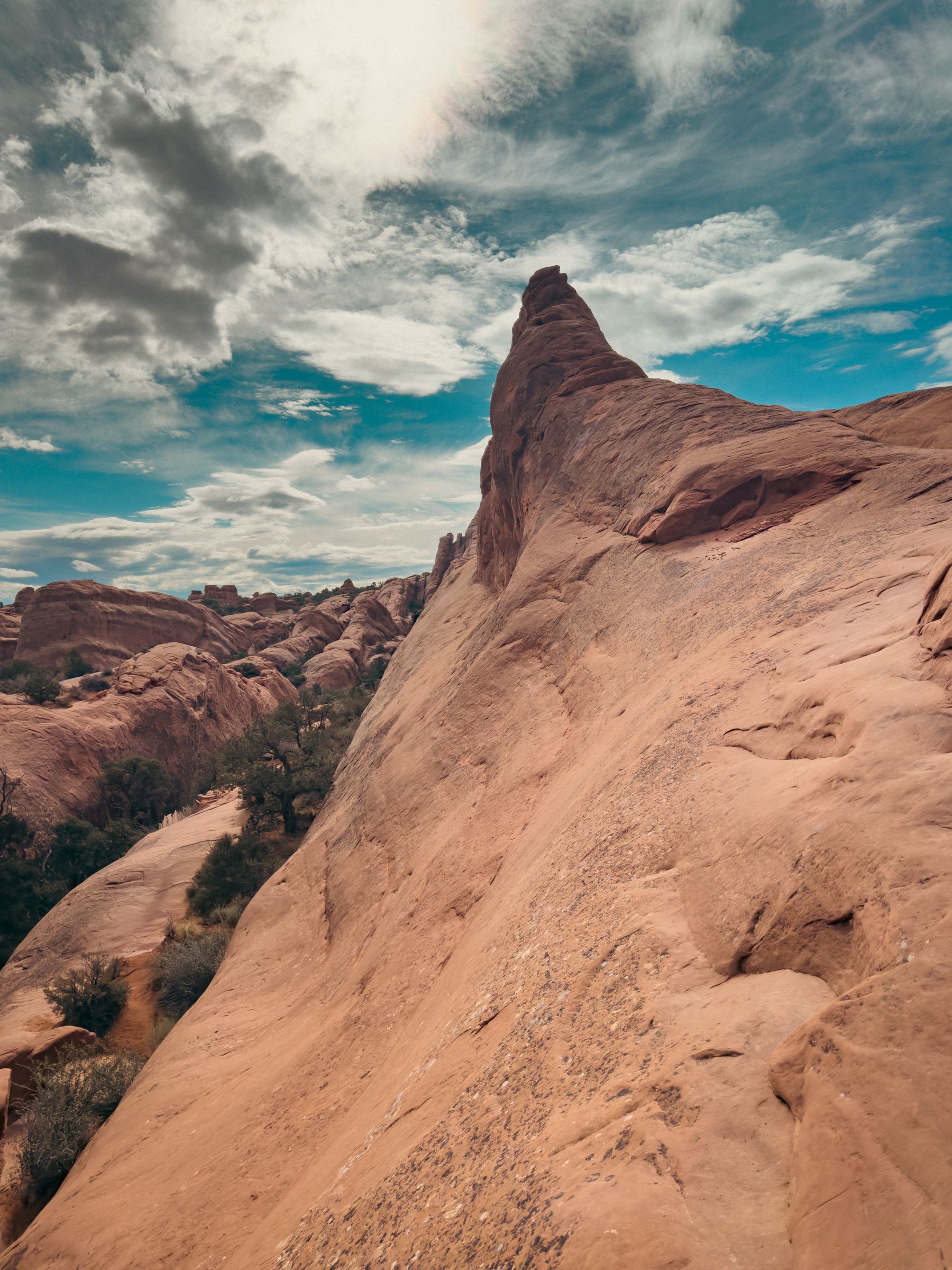 Rock Escarpment with iPhone Ultra Wide